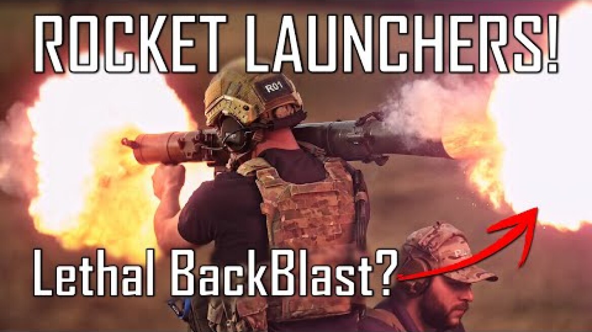 Rocket Launchers and The Dangers of Back-Blast! - Ballistic High-Speed