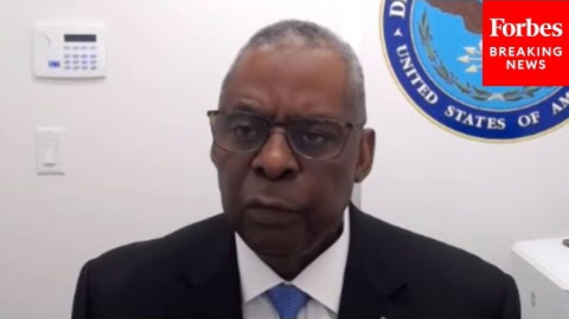 Sec. Lloyd Austin Makes First Public Appearance Since Hospitalization, Delivering Virtual Remarks