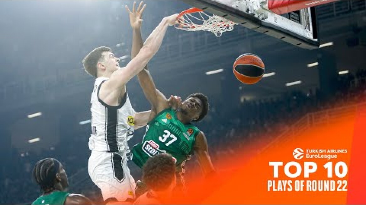 Top 10 Plays | Round 22 | 2023-24 Turkish Airlines EuroLeague
