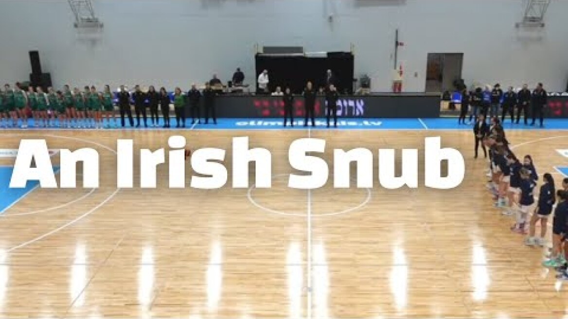 Irish Basketball Team Refuses To Shake Hands With Israeli Opponents