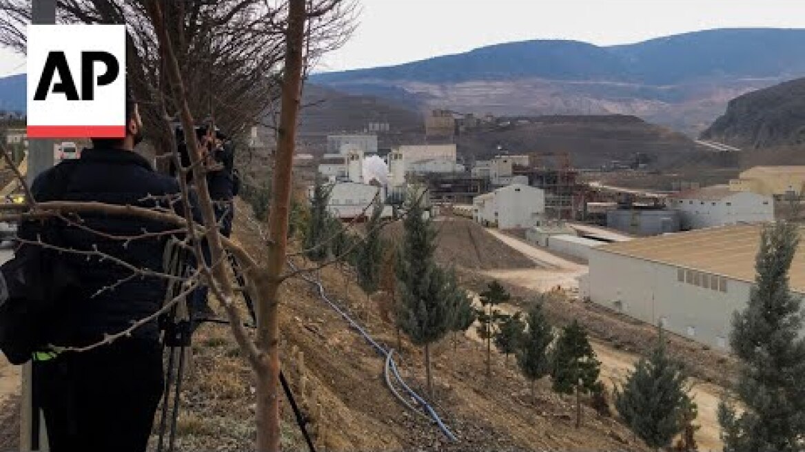 9 gold mine workers are missing after landslide in Turkey