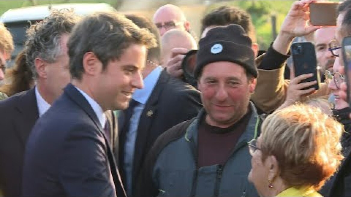 French Prime Minister Gabriel Attal arrives in Haute-Garonne to meet farmers | AFP