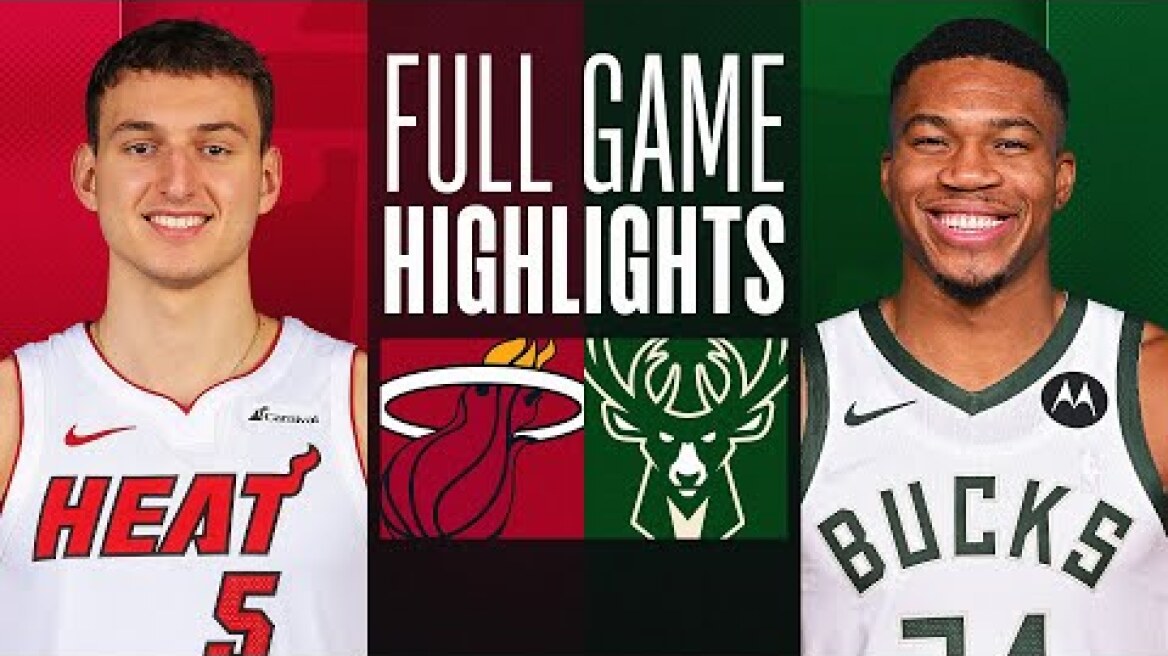 Milwaukee Bucks vs Miami Heat Full Game Highlights | Feb 13 | 2024 NBA Season