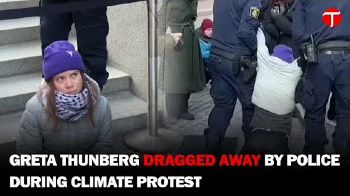 Greta Thunberg's Climate Stand: Removed by Police for blocking Parliament