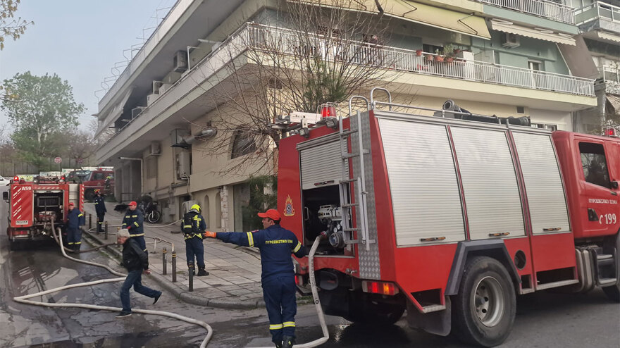 Πυρκαγιά σε ταβέρνα της Θεσσαλονίκης