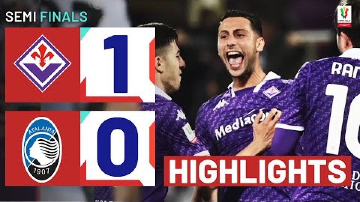 FIORENTINA-ATALANTA 1-0 | HIGHLIGHTS | Rolando Mandragora’s Wonder Goal | Coppa Italia 2023/24